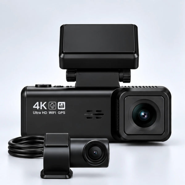 SyncGear 4K Dashcam Pro met achtercamera, van voren