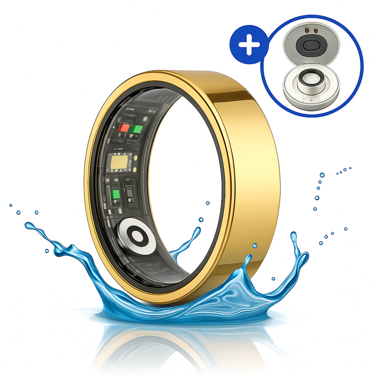 SyncGear Smart Ring Goud