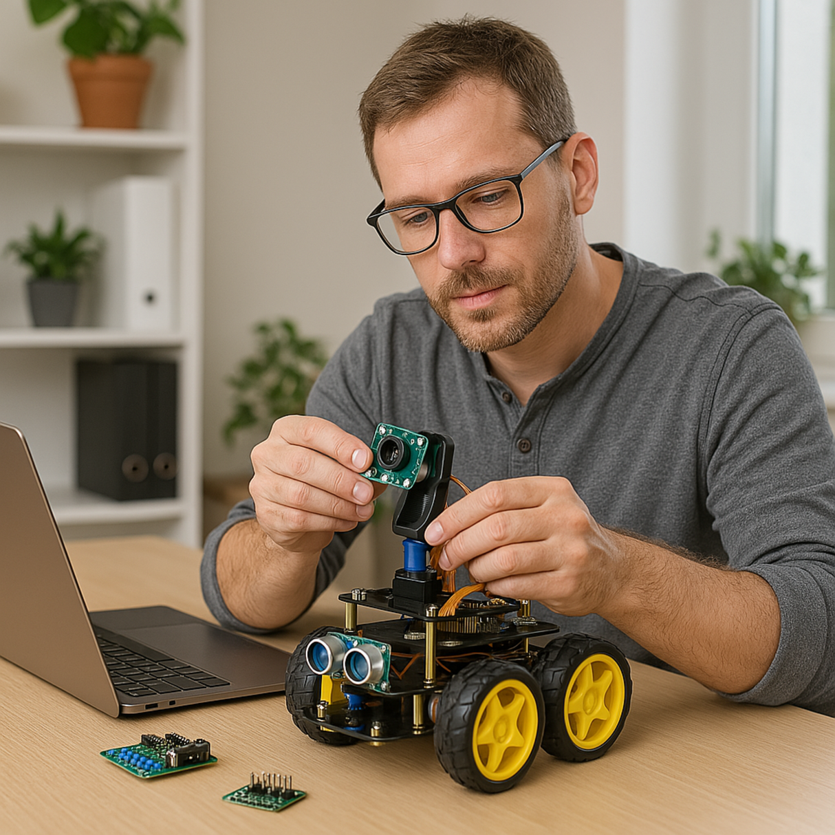 SyncGear 4WD Programmeerbare Robot Kit