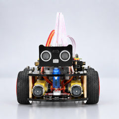 SyncGear 4WD Arduino robot bouwpakket, recht van voren