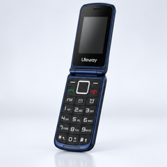 SyncGear Flip GSM opengeklapt, schuin van voren