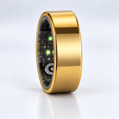SyncGear Smart Ring goud, zijaanzicht van de band