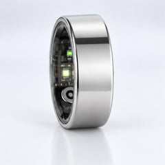SyncGear Smart Ring zilver, zijaanzicht van de band