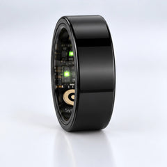 SyncGear Smart Ring zwart, zijaanzicht van de band