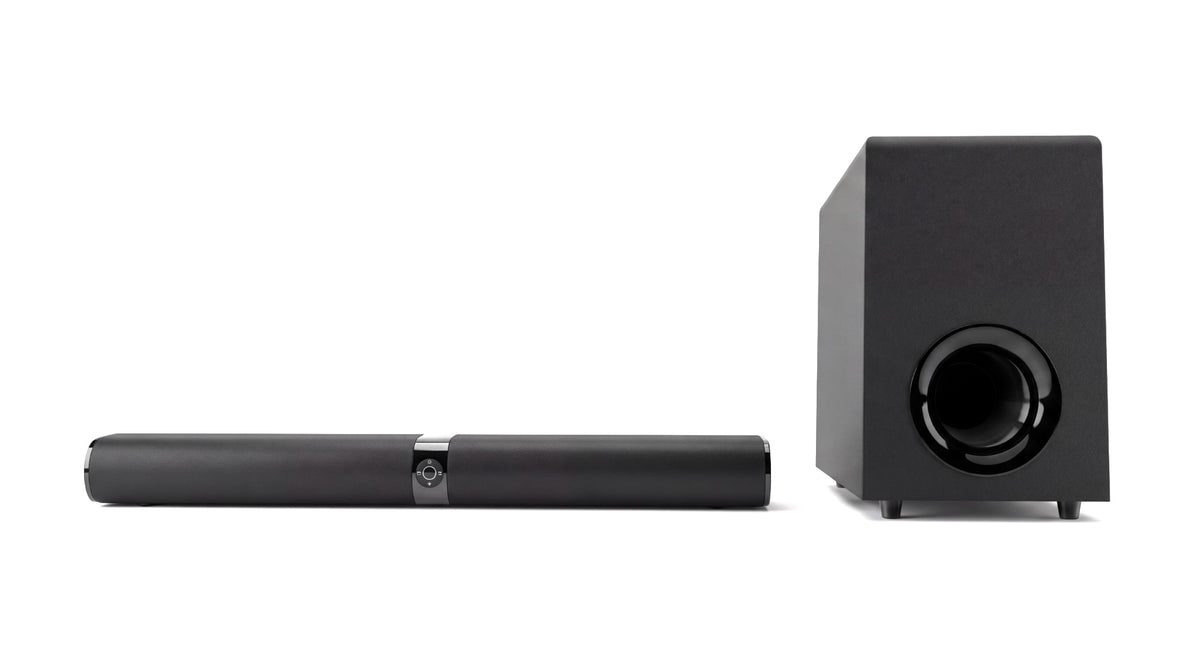 SyncGear 2-in-1 soundbar met losse subwoofer