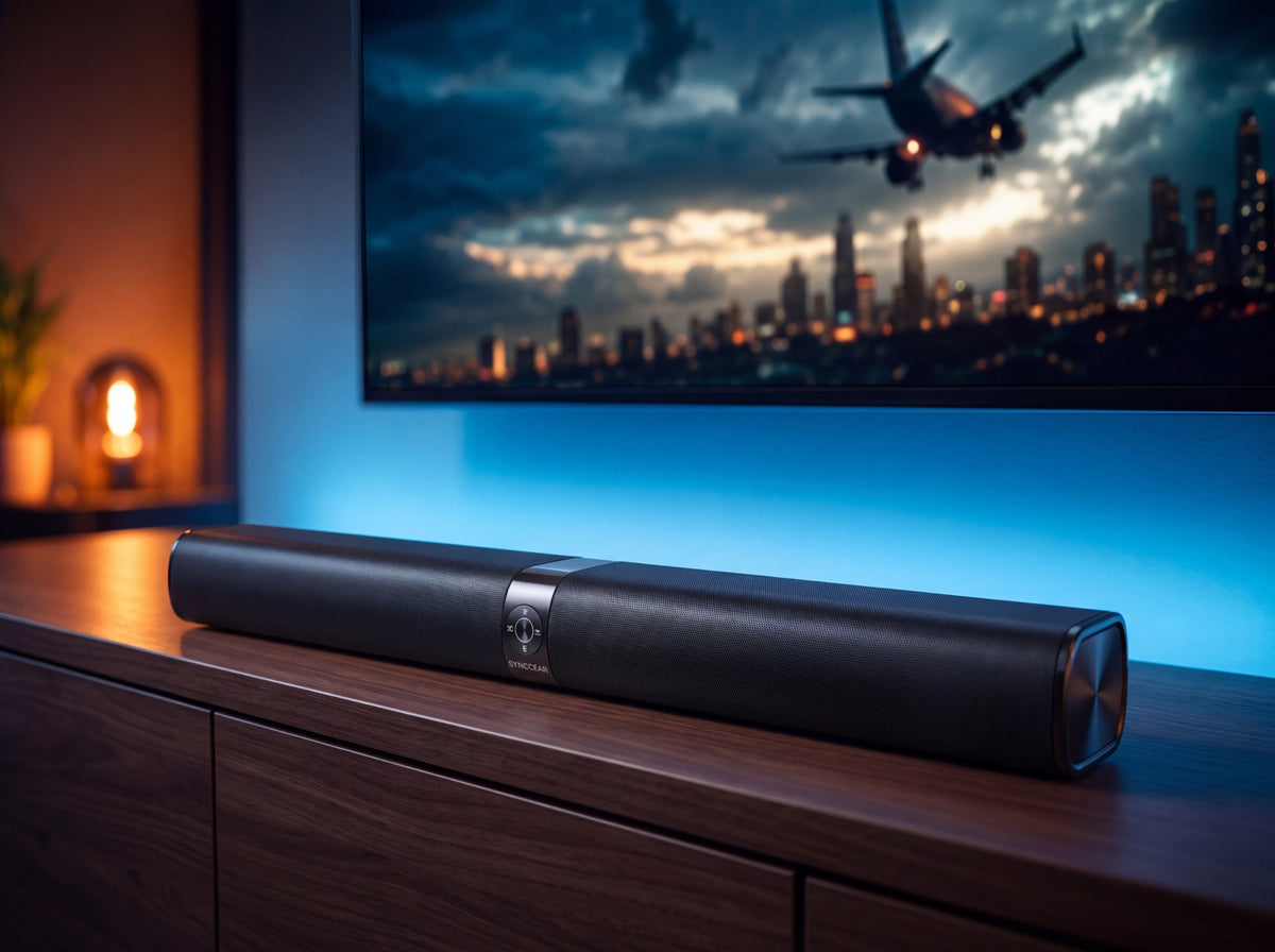 Een film kijken met de soundbar