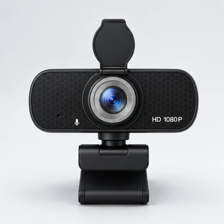 SyncGear Webcam Full HD 1080p recht van voren met microfoon en privacy-cover