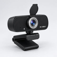 SyncGear Webcam Full HD 1080p schuin van voren met klemvoet